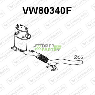 Filtry pevných částic DPF AUDI / SEAT / SKODA / VOLKSWAGEN - 1K0253058LD 1K0254703JX 1K0254704KX