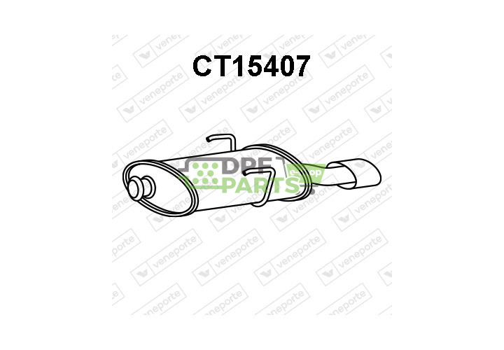 Tlumič CITROËN - 1726L2  