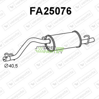 Tlumič AUTOBIANCH / FIAT - 46759170 46799893 55187297