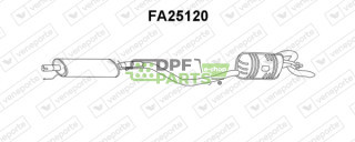 Tlumič FIAT - 46400841 46447803 7750502