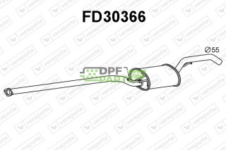 Tlumič FORD - 1695774 1759651 1826213