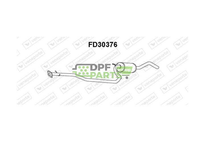 Tlumič FORD / MAZDA - 1003536 1054588 1065912