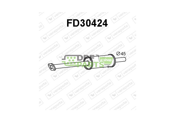 Tlumič FORD - 1773384 1863374 2108857