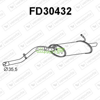 Tlumič FORD - 1027882 1055111 1055117