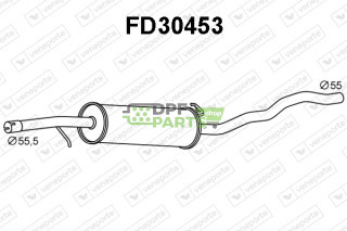 Tlumič FORD / SEAT / VOLKSWAGEN - 1013484 1013486 1016963