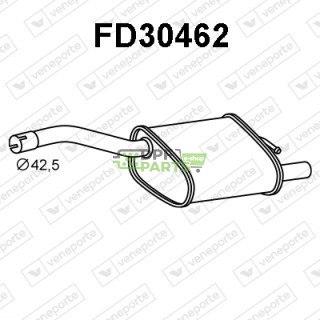Tlumič FORD - 1067319 1121645 1230585