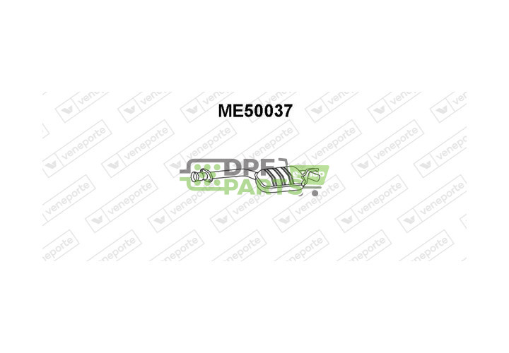Tlumič MERCEDES - 2014901015 2014903315