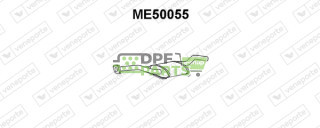 Tlumič výfuku MERCEDES - 1234903815