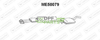 Tlumič výfuku MERCEDES - 1234905215 1234906715