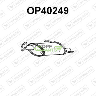 Tlumič výfuku OPEL / SUZUKI / VAUXHALL - 1430051KA0 1430073KA0 1430085L00