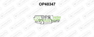Tlumič výfuku OPEL / VAUXHALL - 24422468 5852015 5852016
