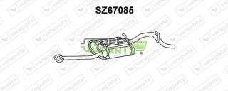 Tlumič výfuku SUZUKI - 1430072F00 1430072F10 14300M72F10