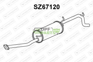 Tlumič výfuku SUZUKI - 14300M79G01