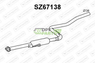 Tlumič SUZUKI - 1430065B00 1430065B20 1430065E00