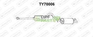 Tlumič TOYOTA - 1743012080 1743012081 