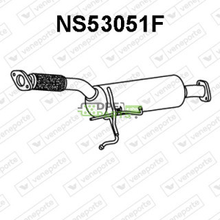 Filtry cząstek stałych DPF NISSAN - 20010BB30A 20010BB30AEX 20010BB30B
