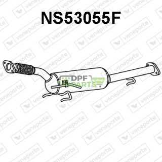 Filtry pevných částic DPF NISSAN - 200101KB0A 200101KB0B 200101KB0C