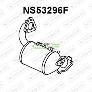 Filtry pevných částic DPF NISSAN - 208A00653R 208A05307R 208A07825R