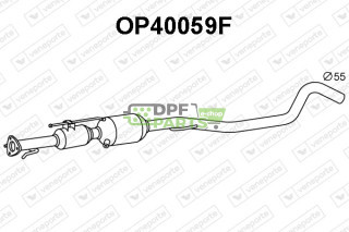 Filtry pevných částic DPF OPEL / VAUXHALL - 13243546 13253542 855271