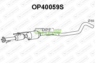 Filtry pevných částic DPF OPEL / VAUXHALL - 13243546 13253542 855271