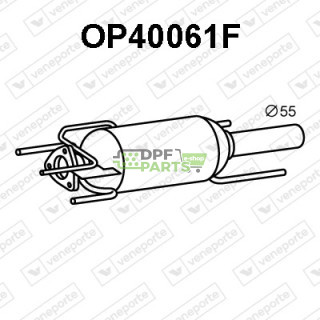 Filtry pevných částic DPF FIAT / OPEL / SAAB / VAUXHALL - 51788808 51797005 51817997