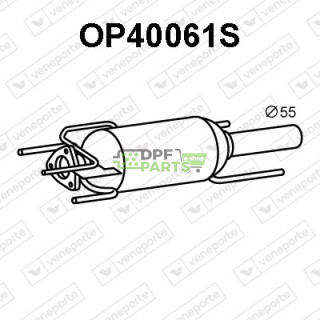 Filtry pevných částic DPF FIAT / OPEL / SAAB / VAUXHALL - 51788808 51797005 51817997