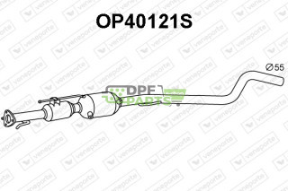 Filtry pevných částic DPF OPEL / VAUXHALL - 13230312 13253543 55556946