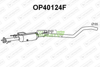 Filtry pevných částic DPF OPEL / VAUXHALL - 55353943 850254 855236