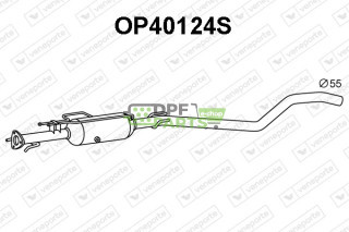 Filtry cząstek stałych DPF OPEL / VAUXHALL - 55353943 850254 855236
