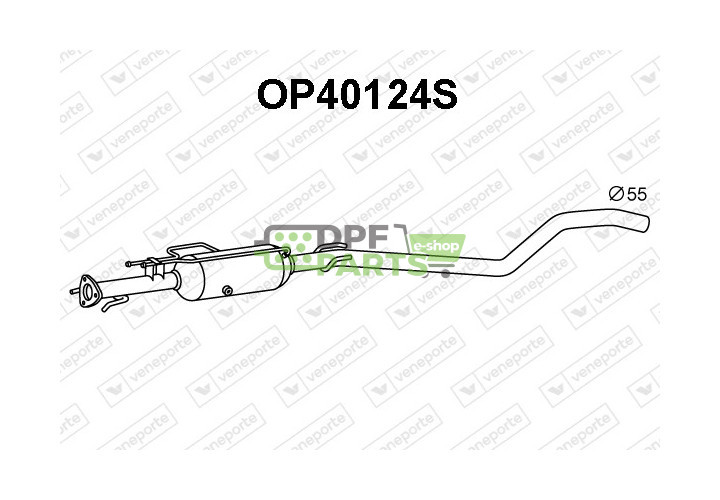 Filtry cząstek stałych DPF OPEL / VAUXHALL - 55353943 850254 855236