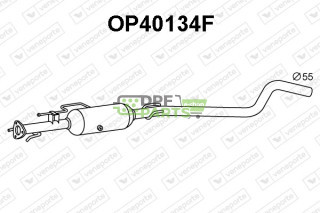 Filtry cząstek stałych DPF OPEL / VAUXHALL - 13243548 13253540 855522