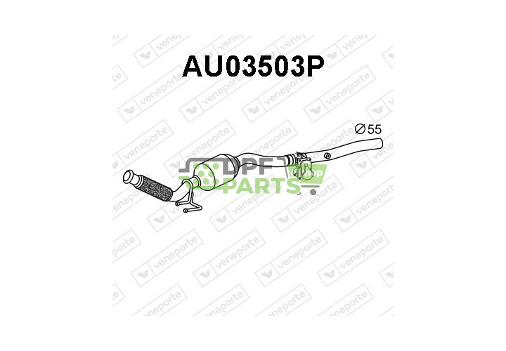 Katalyzátor SCR AUDI / SEAT / SKODA / VOLKSWAGEN - 5Q0254301 5Q0254301X 