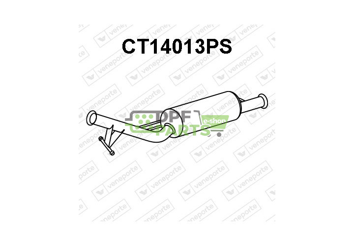 Katalyzátor SCR CITROËN / PEUGEOT / TOYOTA - 1620372180 9808921580 SU001A4262