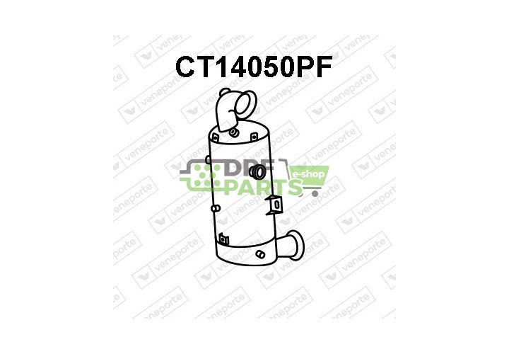 Katalyzátor SCR CITROËN / DS / OPEL / PEUGEOT / TOYOTA / VAUXHALL - 1623192680 1623561880 1631621980