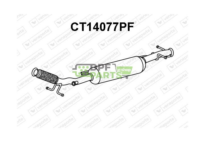 Katalizator SCR CITROËN / OPEL / PEUGEOT / TOYOTA / VAUXHALL - 1618901980 1618943080 1637999280
