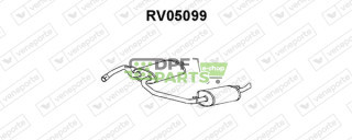 Koncový tlumič výfuku ROVER - DBP3708EVA GEX33071 GEX33207