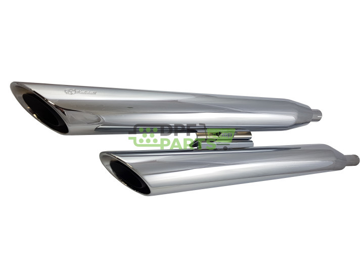 Tłumiki przelotowe YAMAHA Wild Star / Road Star 1600/1700 (pasuje do modelu bez sondy)