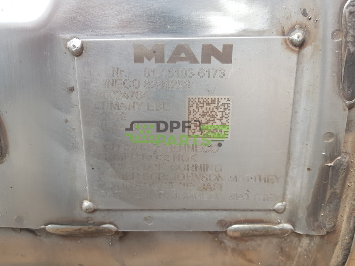 Katalizator SCR MAN TGL, TGM Euro 6 - 81151036173 61151036173 81.15103.6162 81151036162