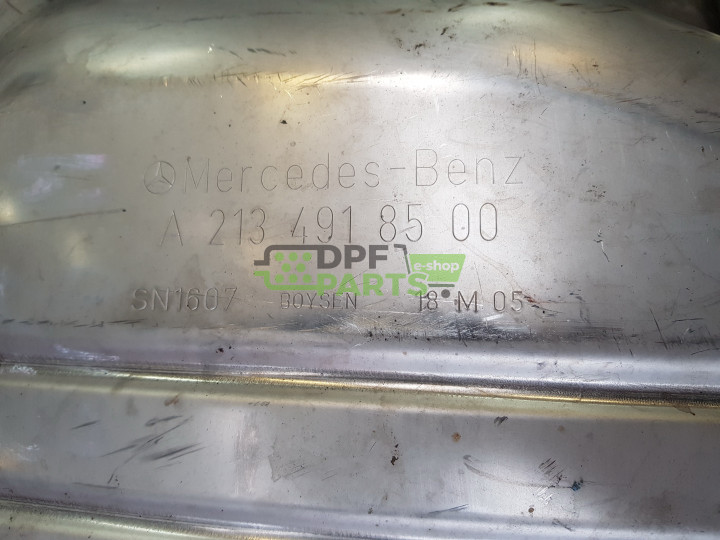 Tłumik końcowy MERCEDES E Klasa W213 - 200D/220D/300D - 2134900308 2134918500