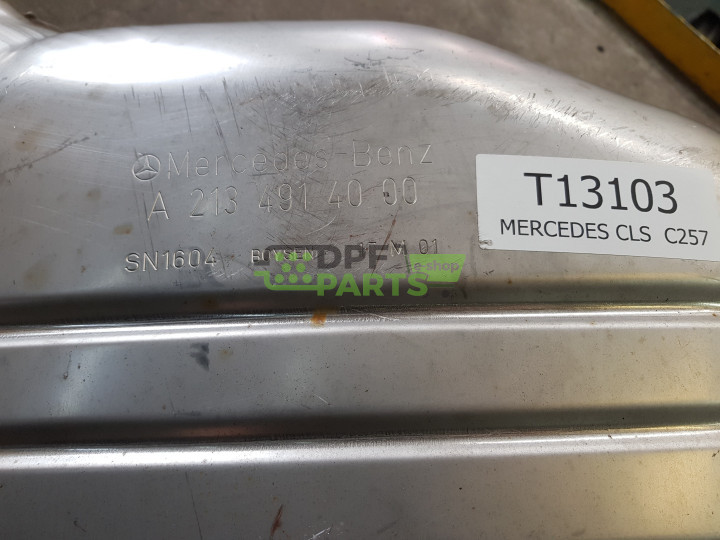Tłumik końcowy MERCEDES CLS Klasa C257 -  220D/300D - 2134905801 2134914000