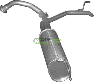 Tłumik końcowy Honda Civic, Polmo 09.38 A, OE 18307SMGE11