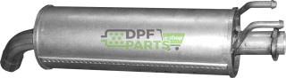 Tłumik środkowy Honda Civic 1.8i 06-, Polmo 09.68 A, OE 18220-SNA-A01