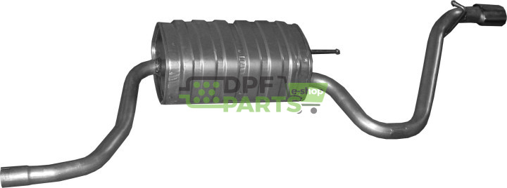 Tłumik końcowy Kia Pro-Cee`d 1.4i/1.6i 10/06-09/12, Polmo 47.84 A, OE 28700-1H130 28700-1H330