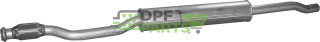 Tłumik środkowy Mini Cooper S 1.6i 16V, Polmo 59.08 A, OE 18302757749 18307587361 18308608933