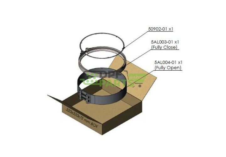 Zestaw montażowy DPF MERCEDES ATEGO EURO 6