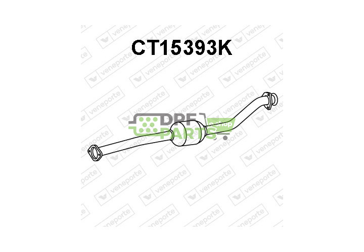 Katalyzátor CITROËN / FIAT / PEUGEOT - 1326643080 1327910080 1335620080