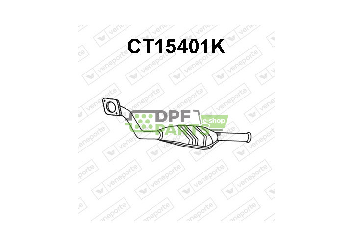 Katalyzátor CITROËN / FIAT / PEUGEOT - 1485887080 1705JN 1706AT