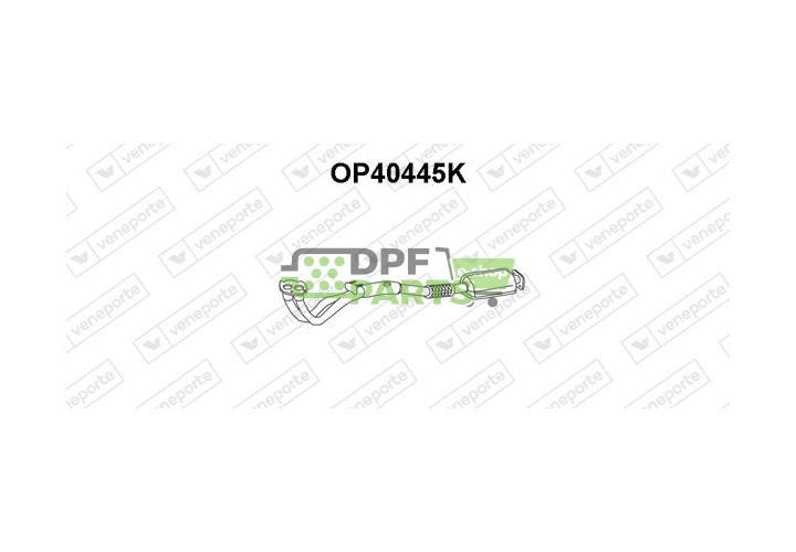 Katalyzátor OPEL / VAUXHALL - 5854288 5854433 858076