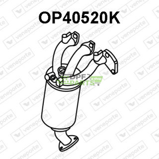 Katalyzátor OPEL / VAUXHALL - 13106542 24410080 24459702