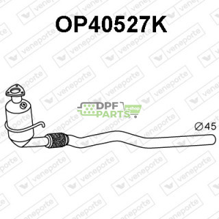 Katalizator OPEL / VAUXHALL - 3299318 5854201 5854257